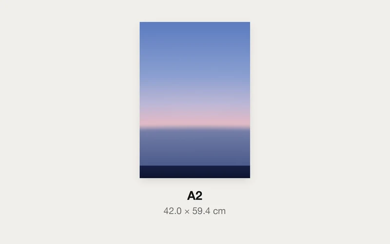 地球の影のA3とA2の大きさの比較